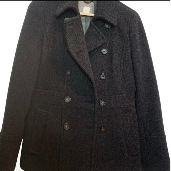JCrew Nello Gori Wool Peacoat Size 10 - Picture 7 of 9